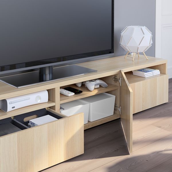 Тумба под ТВ, 180x42x39 cm IKEA BESTÅ БЕСТО 293.284.22 - фото 6