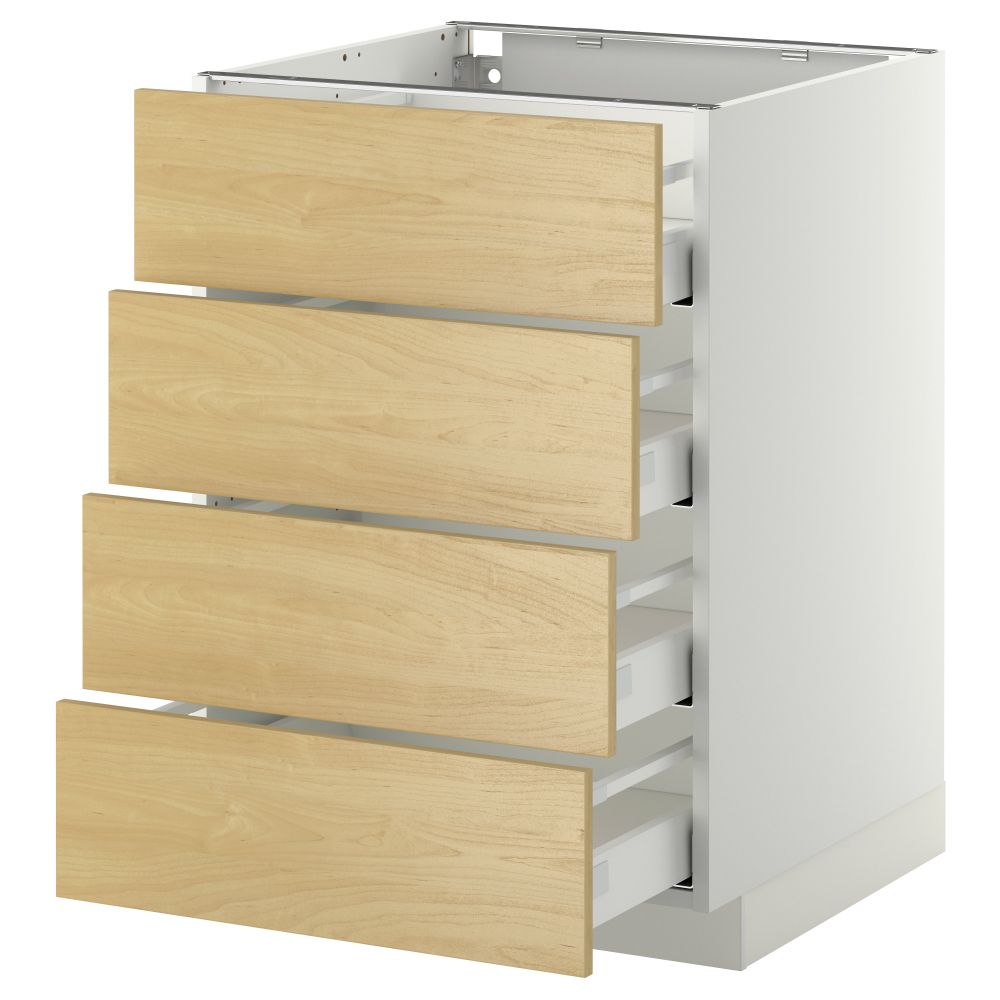 IKEA, вид спереди - схема-чертеж с размерами