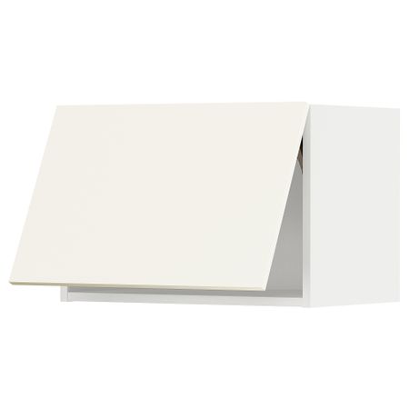 Навесной горизонтальный шкаф, белый, Vallstena белый, 60x40 см IKEA METOD МЕТОД 595.072.76