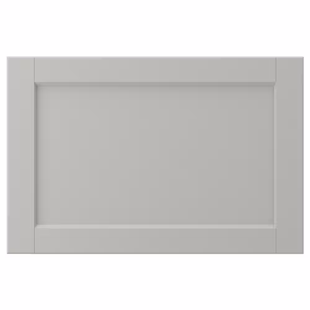 LERHYTTAN Фронтальная панель ящика - светло-серый 60x40 см - фото 1