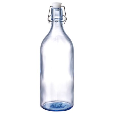 Бутылка с пробкой КОРКЕН, синий (1.0 л)