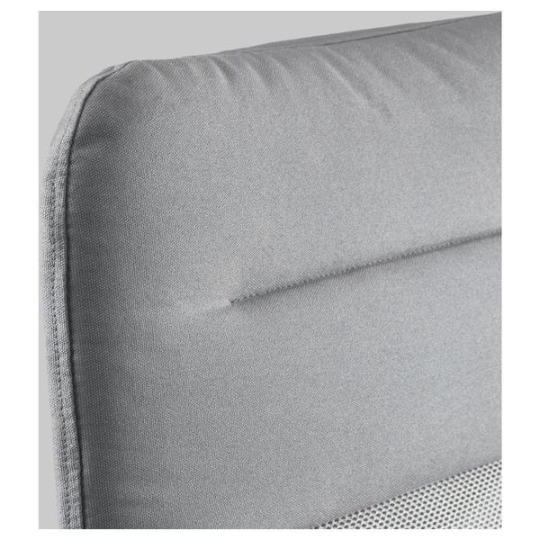 Кресло c высокой спинкой НОЛЬБИН, березовый шпон, серый - фото 3