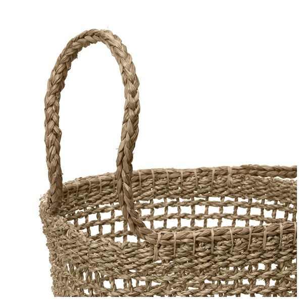 Корзина с ручками ТЭНКВЭРД, водоросли - фото 1