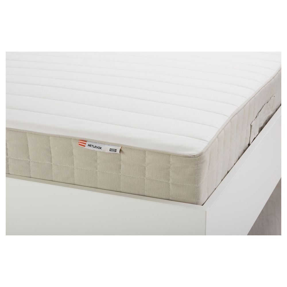 Пружинный матрас, жесткий/бежевый 180x200 см IKEA HETLEVIK ХЭТЛЕВИК 903.082.84 - фото 1