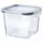 IKEA 365+ Контейнер для продуктов с крышкой - четырехугольной формы/пластик 1.4 л