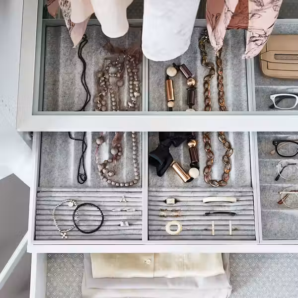 KOMPLEMENT Полка стеклянная - белый 75x58 см - фото 4