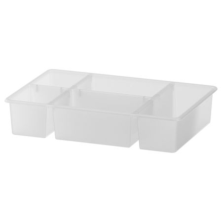 Вставка в ящик, прозрачный 37x24x7 см IKEA ANTONIUS АНТОНИУС 103.787.56