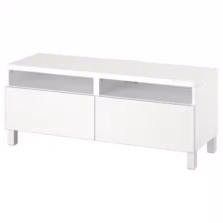 BESTÅ Тумба под ТВ, с ящиками