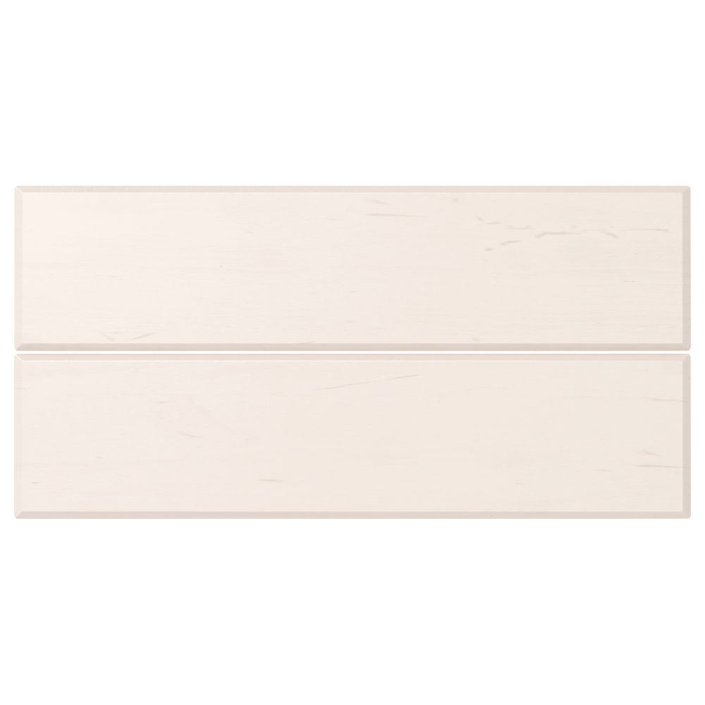 Фронтальная панель ящика ЛАКСАРБИ, белый - схема-чертеж с размерами