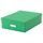 Ящик с отделениями ТЬЕНА, зеленый (27x35x10 см)