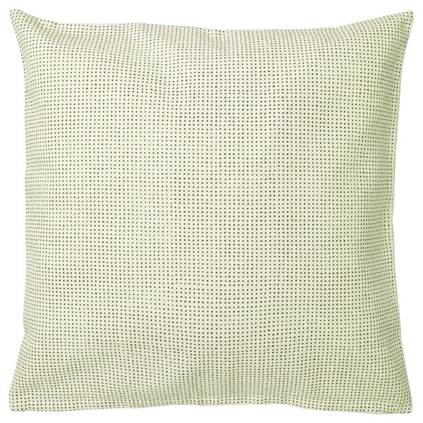 Чехол на подушку ЮППЕРЛИГ, светло-зеленый, точечный (50x50 см) - фото 2
