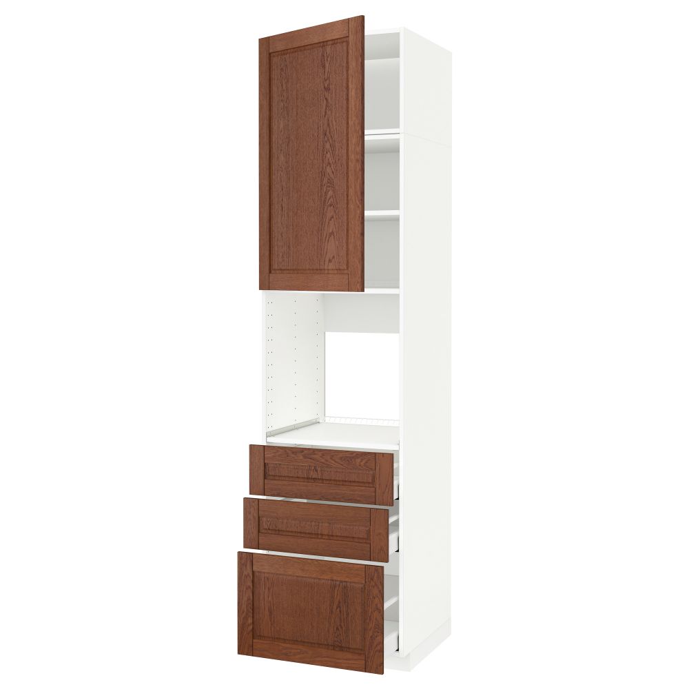 IKEA, вид спереди - схема-чертеж с размерами