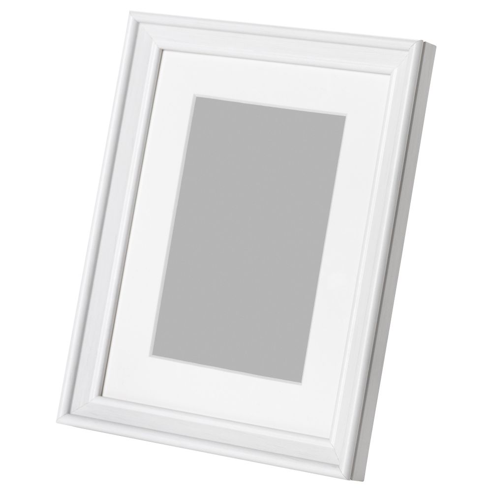 Рама КНОППЭНГ, белая морилка - фото 1