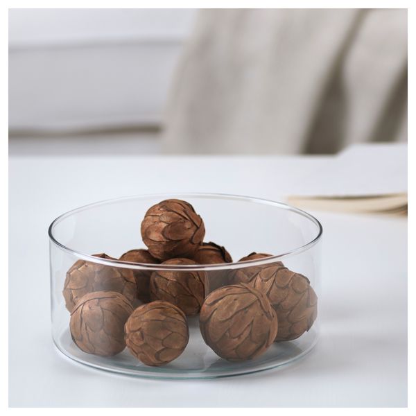 Украшение, шар ВИНТЕР 2016, коричневый - схема-чертеж с размерами