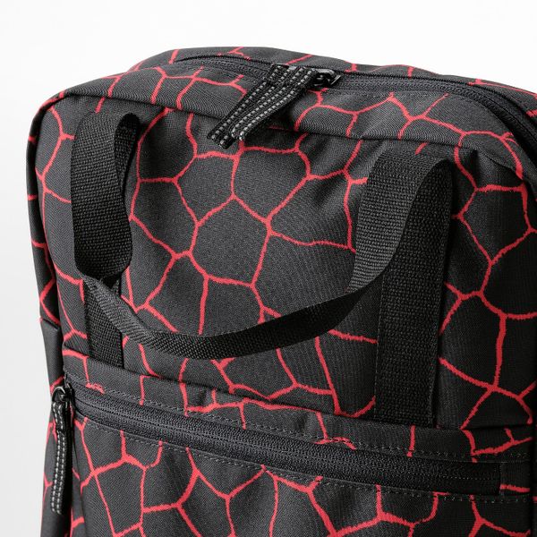 Рюкзак, черный/красный 12 л IKEA STARTTID СТАРТТИД 404.849.01 - схема-чертеж с размерами