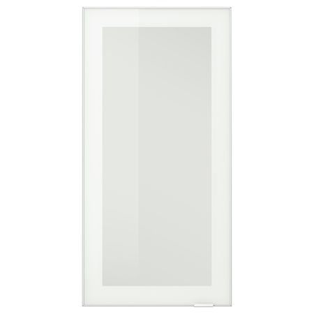 Стеклянная дверь ЮТИС, матовое стекло, алюминий