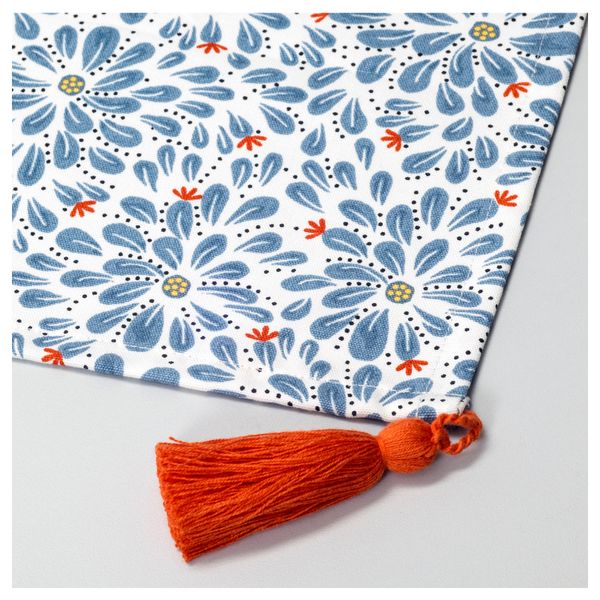 Дорожка настольная ФИНСТИЛТ, разноцветный (40x140 см) - схема-чертеж с размерами