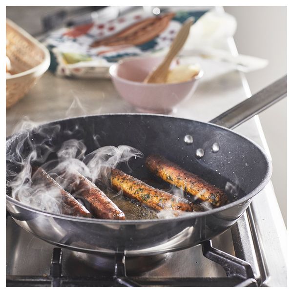 Сковорода, 24 см, нержавеющая сталь, антипригарное покрытие IKEA IKEA 365 + HJÄLTE ИКЕА 365 + ЙЭЛТЕ 504.842.41 - фото 12