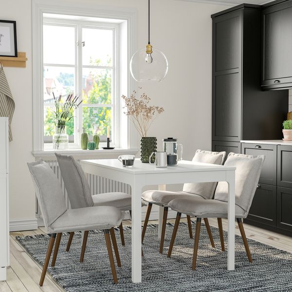 Стол и 4 стула IKEA KLINTEN, EKEDALEN ЛЕН ЭКЕДАЛЕН 095.058.97 - фото 3
