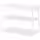 PLATSA Открытый стеллаж - белый 80x40x60 см