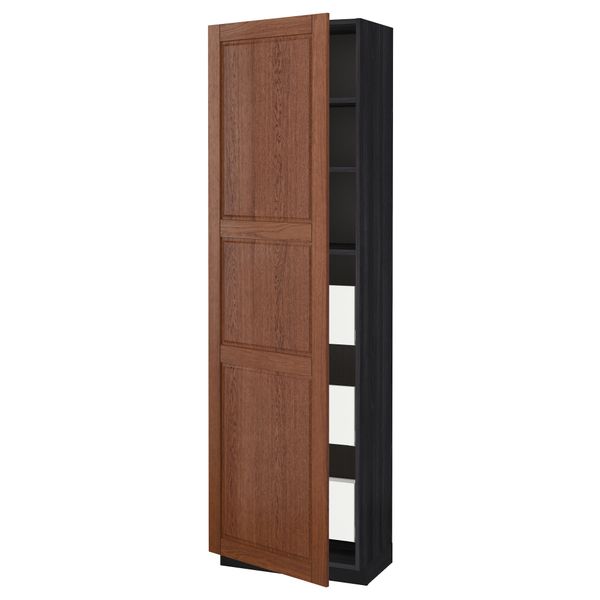 IKEA, вид спереди - схема-чертеж с размерами