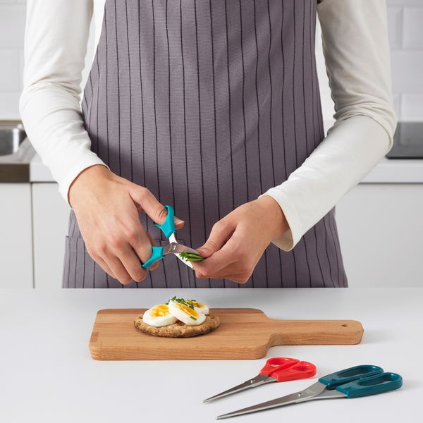 Ножницы, 3 штуки, разноцветный IKEA TROJKA ТРОЙКА 703.377.20 - фото 3