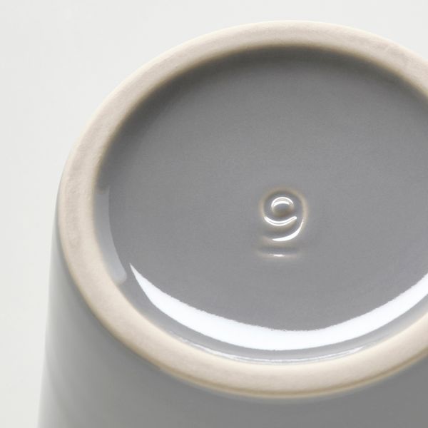 Кашпо, для дома, улицы серый, 9 см IKEA SKOGSVINBÄR СКОГСВИНБЭР 805.084.48 - схема-чертеж с размерами