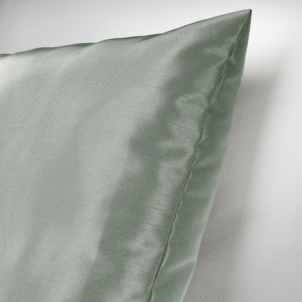 Подушка, серо-зеленый 40x40 см IKEA КРОНЭРТ 104.459.49 - фото 2