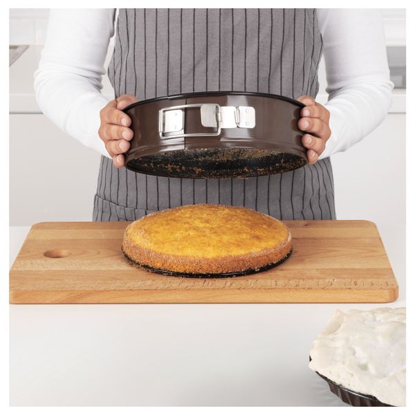 Набор форм для выпечки 2 штуки БУЛЛАР, коричневый - схема-чертеж с размерами