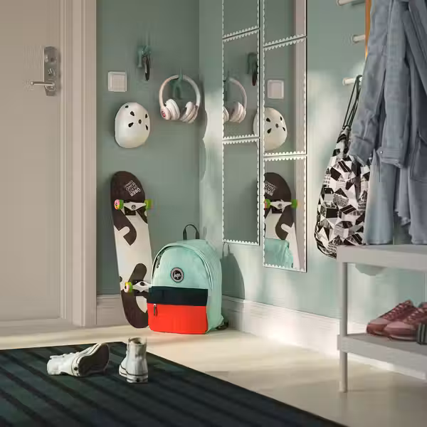 RUNDOXEL РУНДОЛЕКС Зеркало - белый 30x40 см - схема-чертеж с размерами