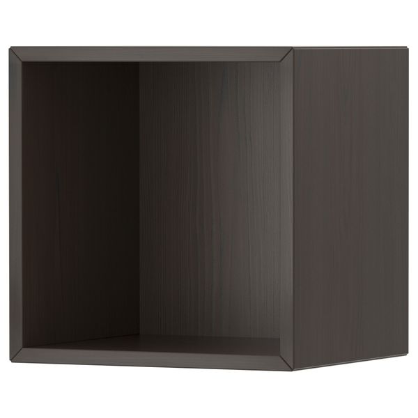 Навесной шкафчик ВЭЛЬЕ, коричневый (35x35 см) - фото 1