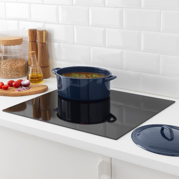 Кастрюля с крышкой, эмалированная сталь 5 л IKEA VARDAGEN ВАРДАГЕН 403.911.29 - фото 2