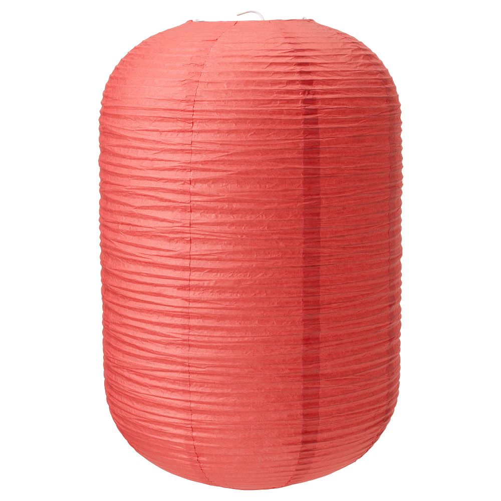 Абажур СЬЕЛЬВСТЭНДИГ, бумага розовый (45 см) - фото 1