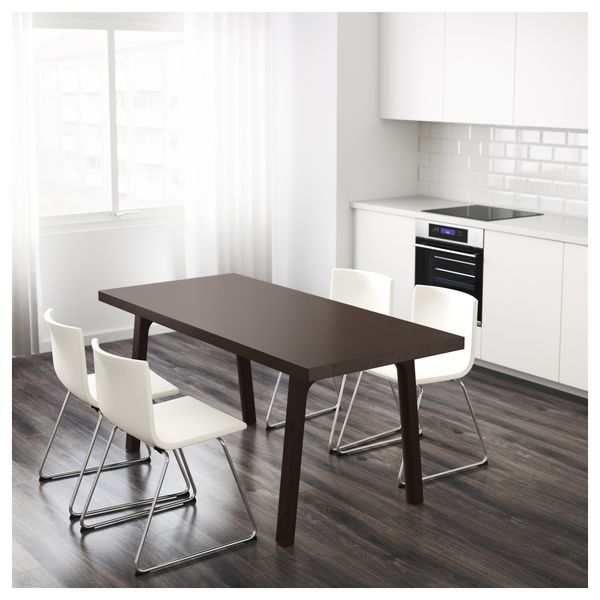 Стол ВЭСТАНБИ, темно-коричневый, Вэстано темно-коричневый (170x78 см) - фото 2