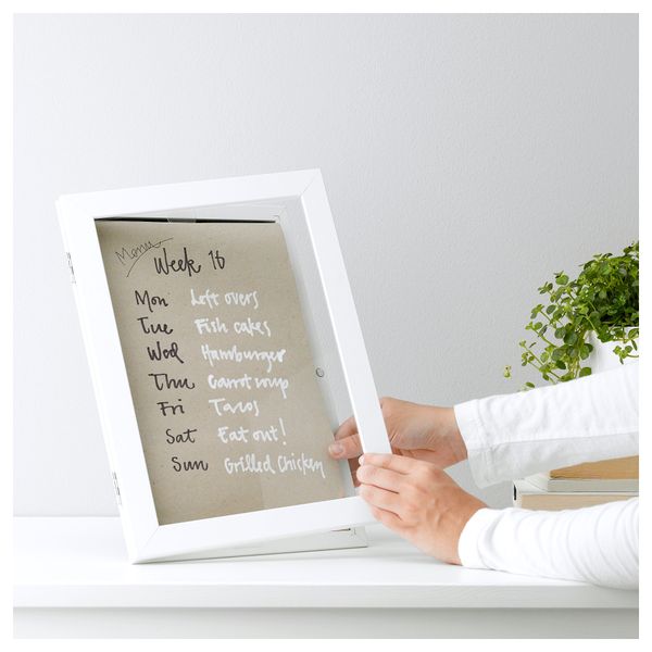 Рама, фронтальное открывание ХЕММИНГСБУ, белый (21x30 см) - фото 4