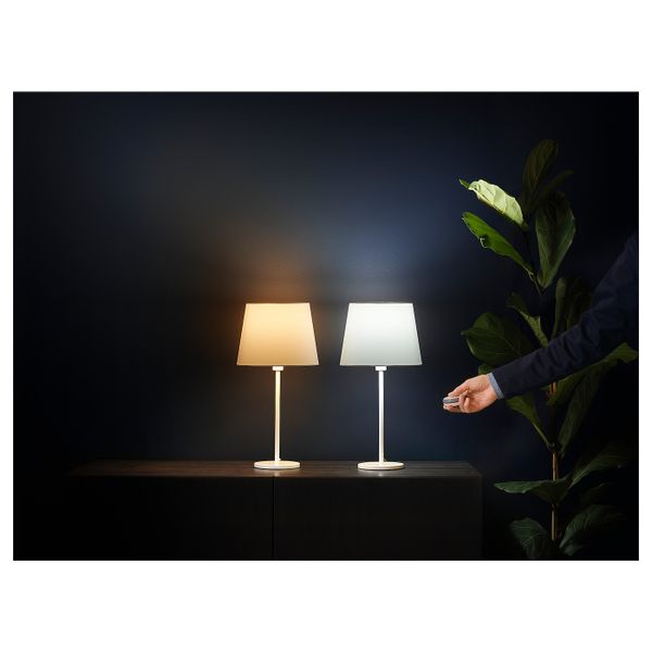 Комплект с пультом для/у, белый спектр E27 IKEA TRÅDFRI ТРОДФРИ 704.065.39 - фото 4