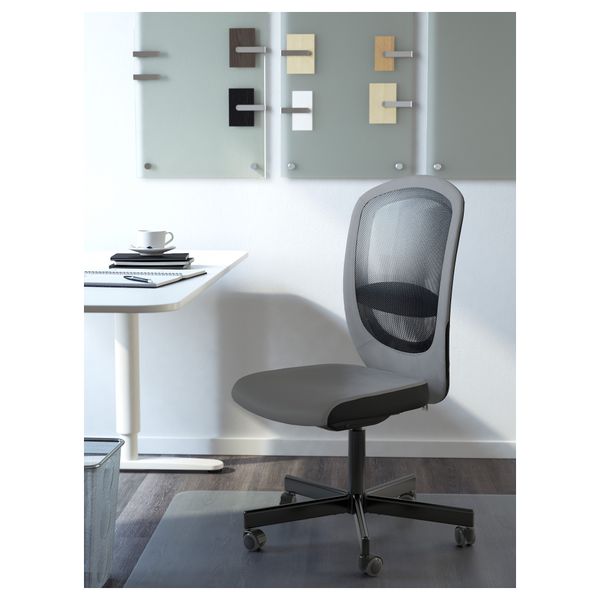 Рабочий стул ФЛИНТАН, Хавгульт серый - фото 2