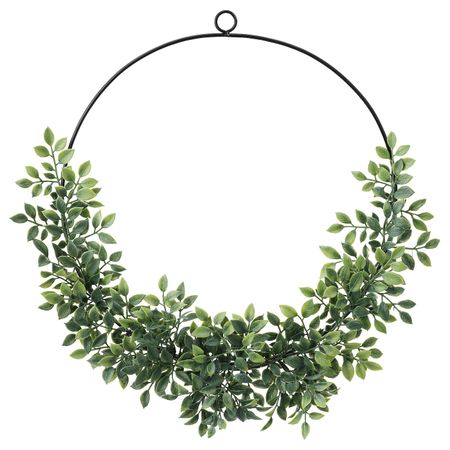 Искусственный венок, для/дома/улицы, металлический зеленый, 35 см IKEA ВИНТЕРФЕСТ 404.368.49