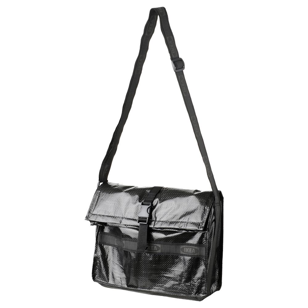 Сумка, 34x43x10 см/13 л, черный IKEA OBEGRÄNSAD 605.251.37 - фото 1