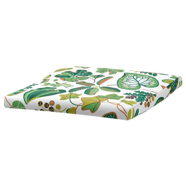 Подушка-сиденье на табурет для ног ПОЭНГ, Симмарп зеленый - фото 1