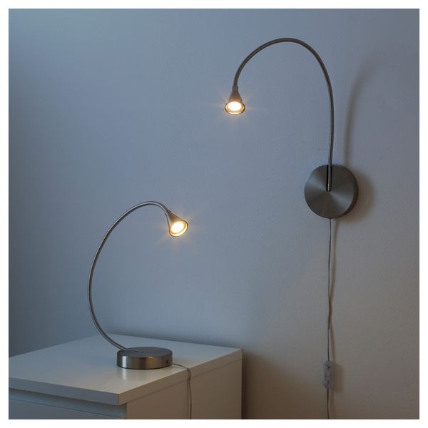 Рабочая лампа/бра, светодиод ТИВЕД, никелированный - фото 7