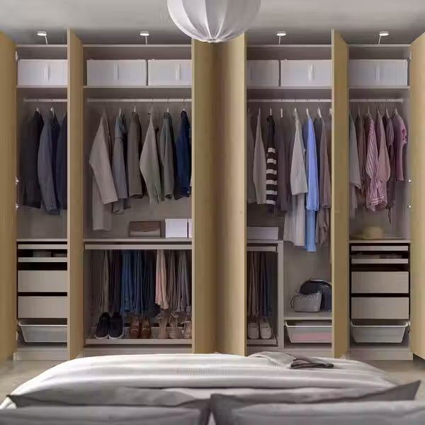 PAX / STORKLINTA СТОРКЛИНТА Гардероб, комбинация - фото 3