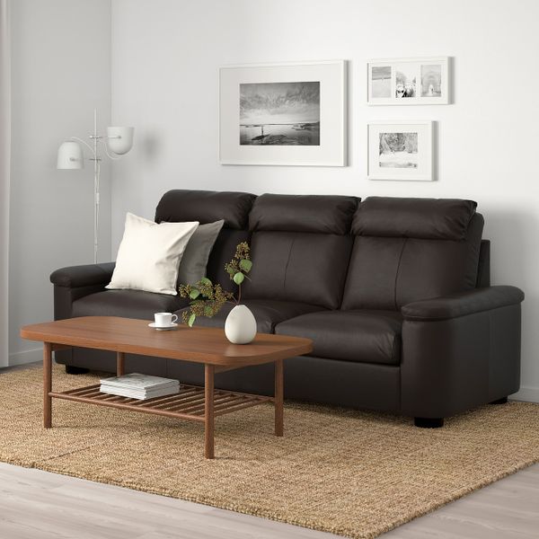 3-местный диван, Гранн/Бумстад темно-коричневый IKEA LIDHULT ЛИДГУЛЬТ 292.570.33 - фото 2