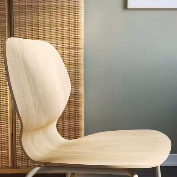 SKÅLSTA СКОЛСТА Сиденье со спинкой - дубовый шпон - фото 4