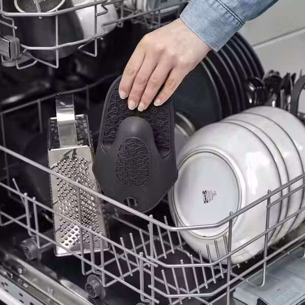 SANDVIVA Варежка-прихватка - силикон/темно-серый - фото 3