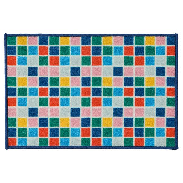 Придверный коврик для дома, разноцветный 40x60 см IKEA LYSABILD ЛЮСАБИЛЬД 704.810.10 - фото 1
