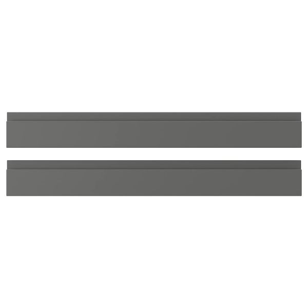 Фронтальная панель ящика, темно-серый 80x10 см IKEA VOXTORP ВОКСТОРП 404.560.26 - фото 1