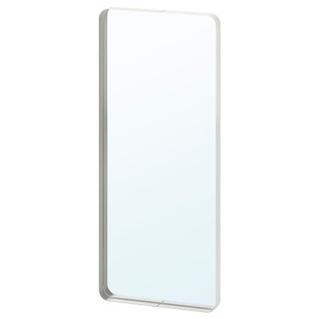 Зеркало АЛЬГОТ, белый (30x70 см)