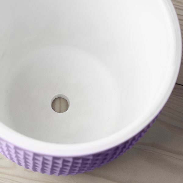 Горшок цветочный, светло-сиреневый 15 см IKEA PALSTERNACKA ПАЛСТЕРНАККА 404.659.93 - фото 4