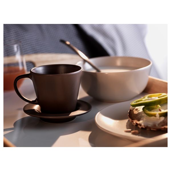 Миска ДИНЕРА, бежевый (14 см) - фото 2